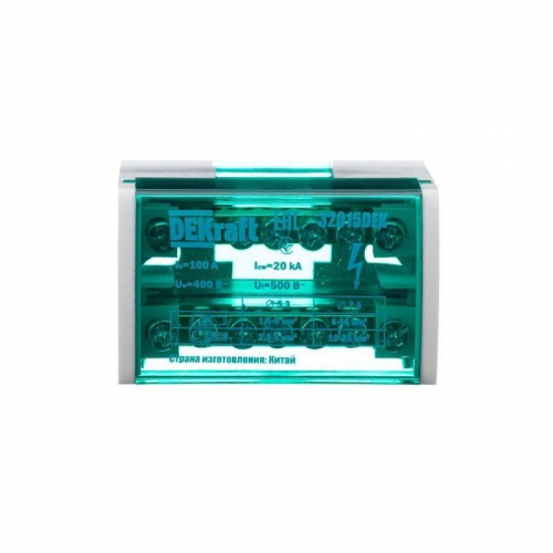 Кросс-модуль на DIN-рейку 2х7 групп 100А ШН-103 SchE 32015DEK 32015DEK