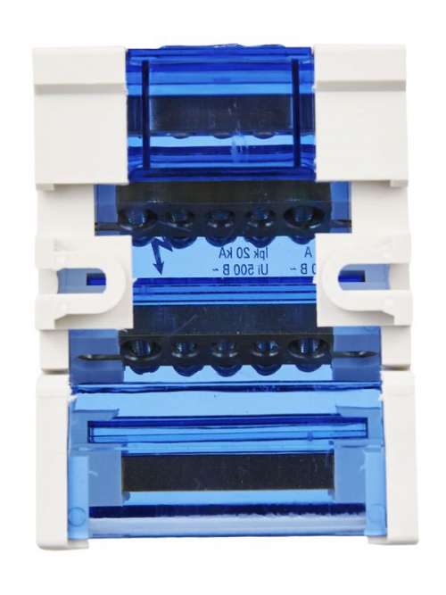 Шина на DIN-рейку в корпусе (кросс-модуль) ШНК 4х7 3L+PEN IEK YND10-4-07-100 YND10-4-07-100