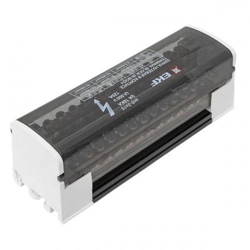 Шина нулевая в корпусе 2х15 EKF sn0-2x15 sn0-2x15