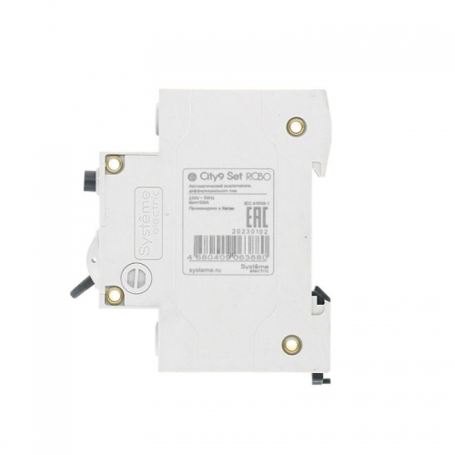 Выключатель автоматический дифференциального тока 2п (1P+N) C 25А 30мА тип A 4.5кА City9 Set 230В SE C9D55625 C9D55625