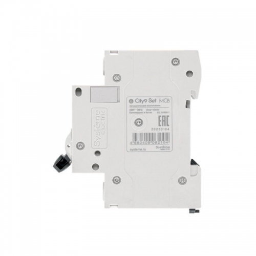Выключатель автоматический модульный 2п C 6А 4.5кА City9 Set 230В SE C9F34206 C9F34206