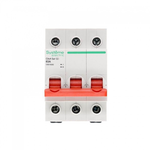 Выключатель нагрузки 3п 63А 400В City9 Set SE C9S16363 C9S16363