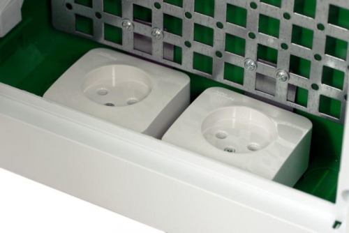 Корпус встраиваемый City9 Box IT 3 ряда 36мод. 2 розетки с бел. дверцей SE EZ9E312P2FIT EZ9E312P2FIT