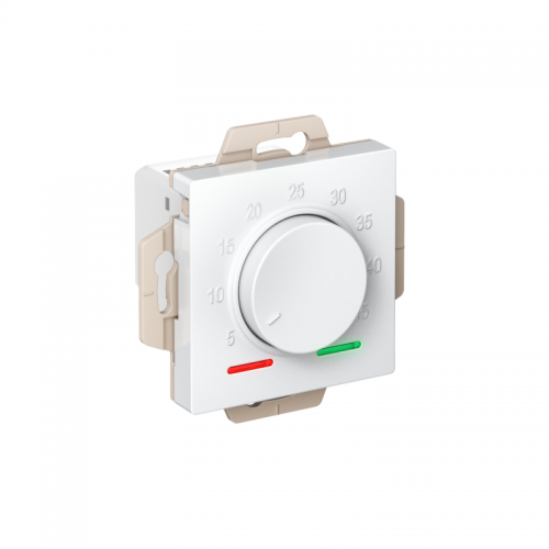 Механизм термостата ATLASDESIGN электрон. теплого пола с датчиком 10А бел. SchE ATN000135 ATN000135