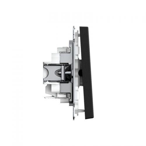 Выключатель 1-кл. ArtGallery 10AX быстрозажим. клем. механизм карбон SE GAL001011S GAL001011S