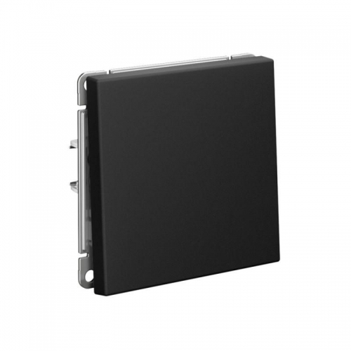 Переключатель 1-кл. ArtGallery 10AX быстрозажим. клем. механизм карбон SE GAL001061S GAL001061S