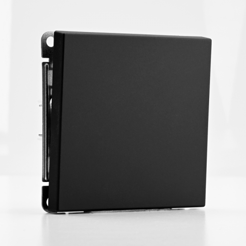 Переключатель 1-кл. ArtGallery 10AX быстрозажим. клем. механизм карбон SE GAL001061S GAL001061S