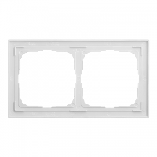 Рамка 2-м ArtGallery Pure матов. органич. стекло бел. SE GAL330102 GAL330102