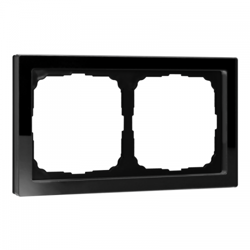 Рамка 2-м ArtGallery Pure матов. органич. стекло черн. SE GAL331002 GAL331002