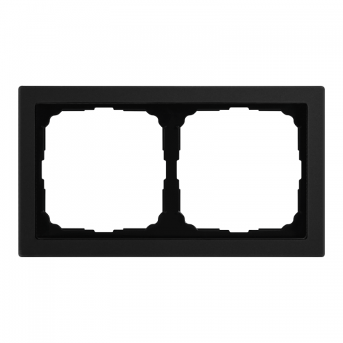 Рамка 2-м ArtGallery Pure матов. органич. стекло черн. SE GAL331002 GAL331002