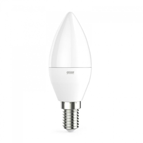 Лампа светодиодная Elementary 8Вт свеча 3000К тепл. бел. E14 520лм GAUSS 33118 33118