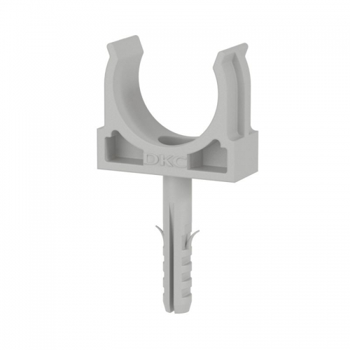 Держатель для труб (клипса) d32мм+дюбель с винтом DKC 51332 51332