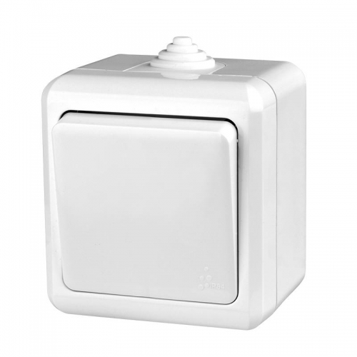 Выключатель 1-кл. ОП Dita IP54 10А 250В бел. TOKOV ELECTRIC TKL-DT-V1-C01-IP54 TKL-DT-V1-C01-IP54