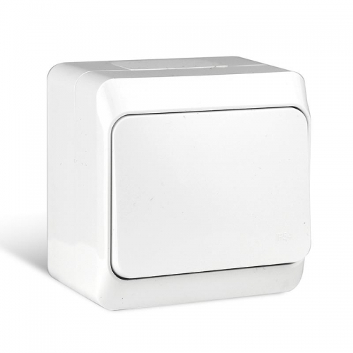 Переключатель 1-кл. ОП Nix 10А IP54 250В бел. TOKOV ELECTRIC TKE-NX-P1-C01-IP54 TKE-NX-P1-C01-IP54