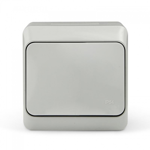 Выключатель 1-кл. ОП Nix 10А IP54 250В сер. TOKOV ELECTRIC TKE-NX-V1-C06-IP54 TKE-NX-V1-C06-IP54