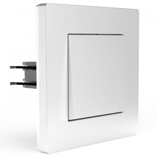 Выключатель 1-кл. СП Pixel 10А IP20 в сборе бел. TOKOV ELECTRIC TKE-PX-V1F-C01 TKE-PX-V1F-C01