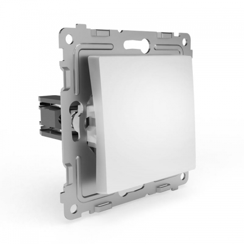 Выключатель 1-кл. СП Pixel 10А IP20 механизм бел. TOKOV ELECTRIC TKE-PX-V1-C01 TKE-PX-V1-C01