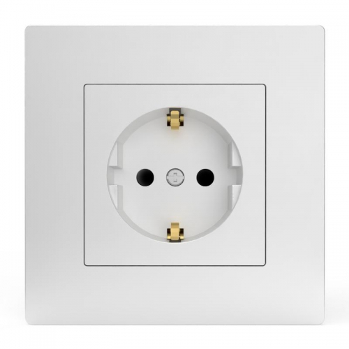 Розетка 1-м СП Pixel 16А IP20 с заземл. защ. шторки в сборе бел. TOKOV ELECTRIC TKE-PX-R1FZSF-C01 TKE-PX-R1FZSF-C01