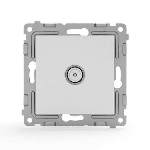 Розетка TV проходная СП Pixel 4DB механизм бел. TOKOV ELECTRIC TKE-PX-A1P-C01 TKE-PX-A1P-C01