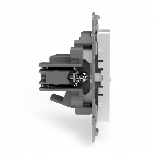Розетка телефонная 1-м СП Pixel RJ11 механизм бел. TOKOV ELECTRIC TKE-PX-RT1-C01 TKE-PX-RT1-C01