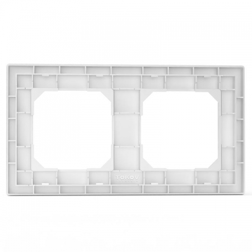 Рамка 2-м Pixel универс. бел. TOKOV ELECTRIC TKE-PX-RM2-C01 TKE-PX-RM2-C01