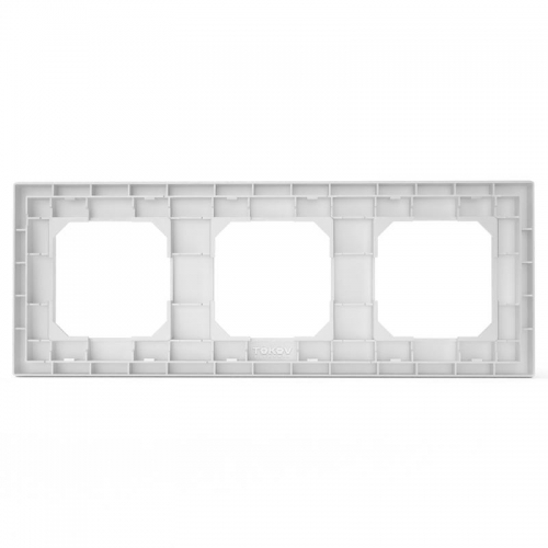Рамка 3-м Pixel универс. бел. TOKOV ELECTRIC TKE-PX-RM3-C01 TKE-PX-RM3-C01