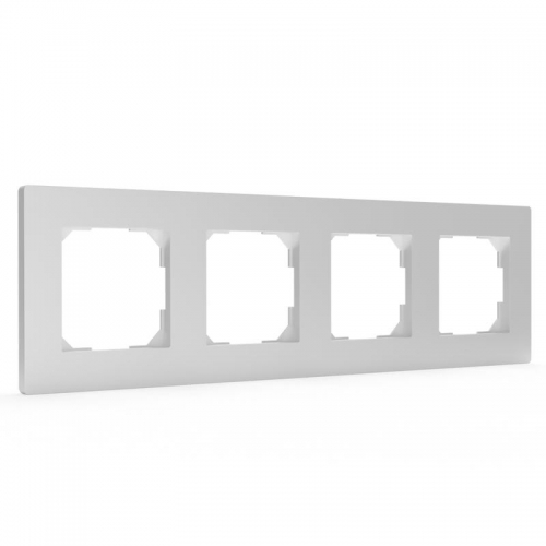 Рамка 4-м Pixel универс. бел. TOKOV ELECTRIC TKE-PX-RM4-C01 TKE-PX-RM4-C01