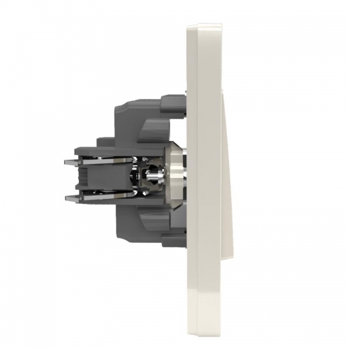 Выключатель 1-кл. СП Pixel 10А IP20 в сборе беж. TOKOV ELECTRIC TKE-PX-V1F-C02 TKE-PX-V1F-C02