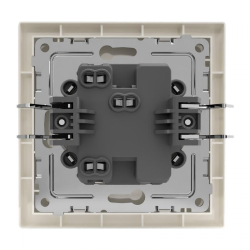 Выключатель 1-кл. СП Pixel 10А IP20 в сборе беж. TOKOV ELECTRIC TKE-PX-V1F-C02 TKE-PX-V1F-C02