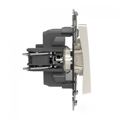 Выключатель 1-кл. СП Pixel 10А IP20 с индикатором механизм беж. TOKOV ELECTRIC TKE-PX-V1I-C02 TKE-PX-V1I-C02