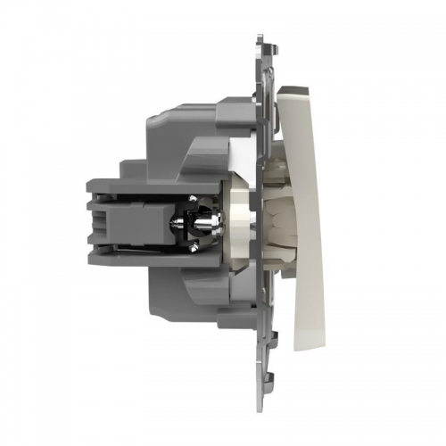 Переключатель проходной 1-кл. СП Pixel 10А IP20 механизм беж. TOKOV ELECTRIC TKE-PX-P1-C02 TKE-PX-P1-C02