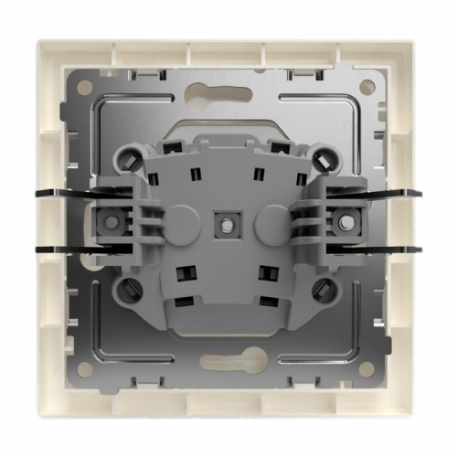 Розетка 1-м СП Pixel 16А IP20 без заземл. в сборе беж. TOKOV ELECTRIC TKE-PX-R1F-C02 TKE-PX-R1F-C02