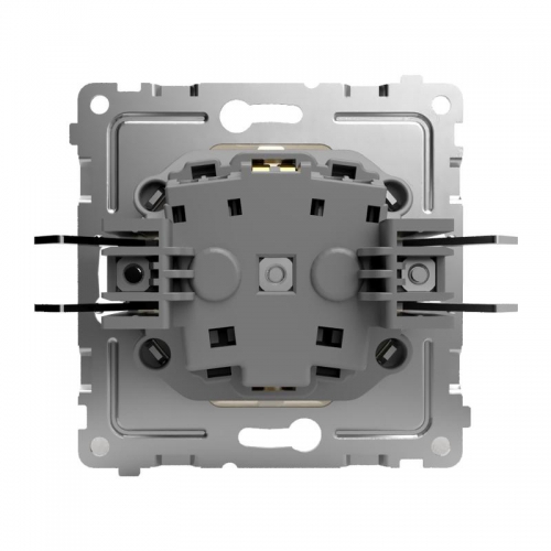 Розетка 1-м СП Pixel 16А IP20 с заземл. защ. шторки с крышкой механизм беж. TOKOV ELECTRIC TKE-PX-R1ZSW1-C02 TKE-PX-R1ZSW1-C02