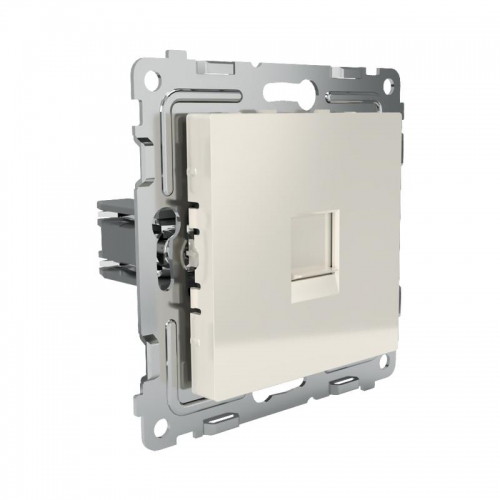 Розетка компьютерная 1-м СП Pixel RJ45 кат.5E механизм беж. TOKOV ELECTRIC TKE-PX-RC1-C02 TKE-PX-RC1-C02