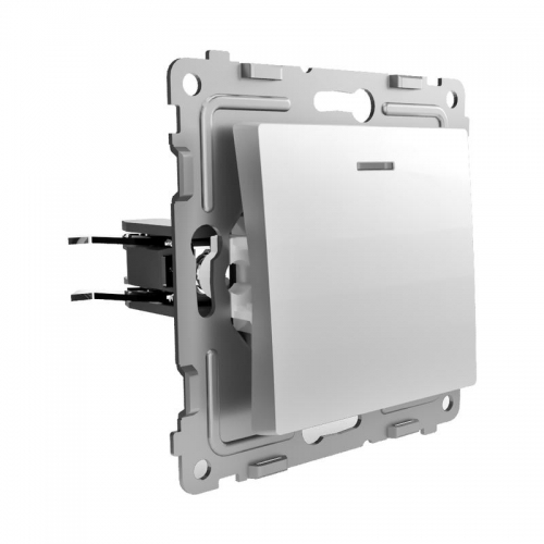 Выключатель 1-кл. СП Pixel 10А IP20 с индикатором механизм алюм. TOKOV ELECTRIC TKE-PX-V1I-C03 TKE-PX-V1I-C03