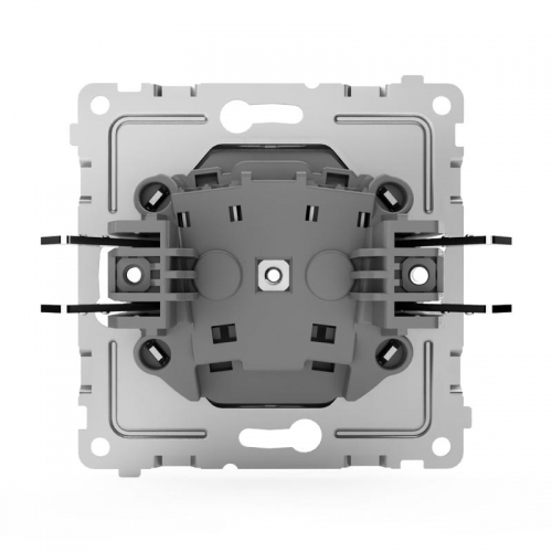 Розетка 1-м СП Pixel 16А IP20 без заземл. механизм алюм. TOKOV ELECTRIC TKE-PX-R1-C03 TKE-PX-R1-C03