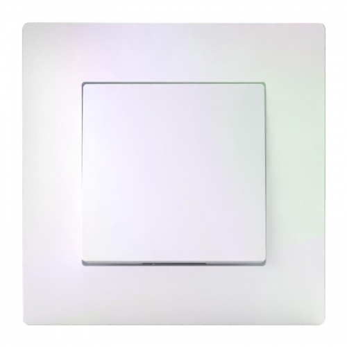 Выключатель 1-кл. СП Pixel 10А IP20 в сборе перламутр. TOKOV ELECTRIC TKE-PX-V1F-C04 TKE-PX-V1F-C04