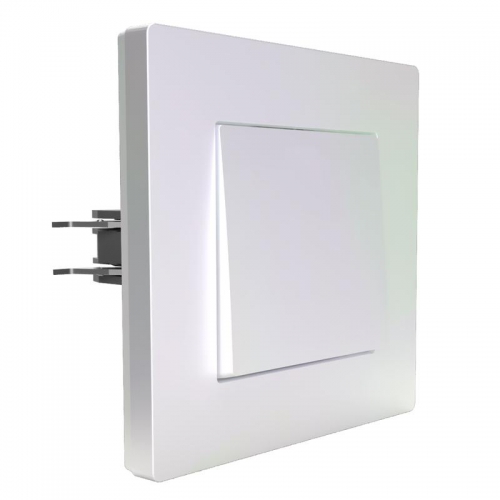 Выключатель 1-кл. СП Pixel 10А IP20 в сборе перламутр. TOKOV ELECTRIC TKE-PX-V1F-C04 TKE-PX-V1F-C04