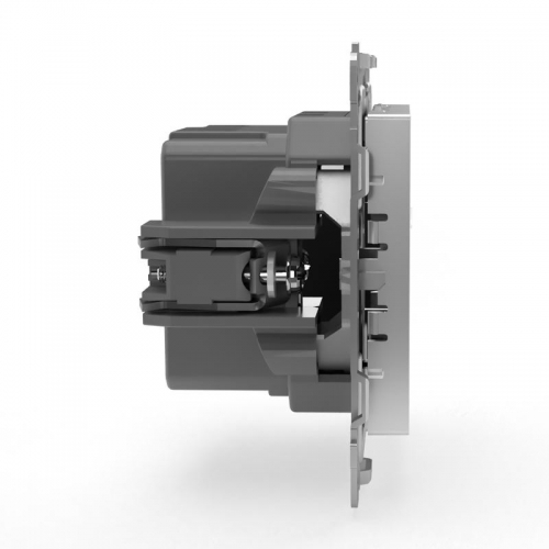 Розетка 2-м USB СП Pixel тип A+A 5В 1х2.1А 2х1.05А механизм алюм. TOKOV ELECTRIC TKE-PX-2USB-C03 TKE-PX-2USB-C03