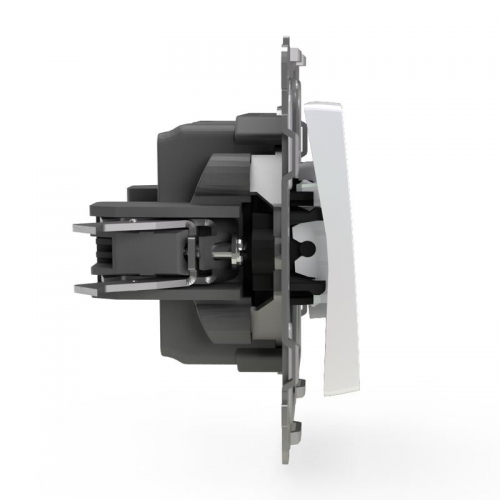 Выключатель 1-кл. СП Pixel 10А IP20 с индикатором механизм перламутр. TOKOV ELECTRIC TKE-PX-V1I-C04 TKE-PX-V1I-C04