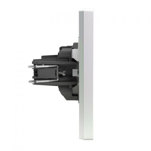 Розетка 1-м СП Pixel 16А IP20 без заземл. в сборе перламутр. TOKOV ELECTRIC TKE-PX-R1F-C04 TKE-PX-R1F-C04