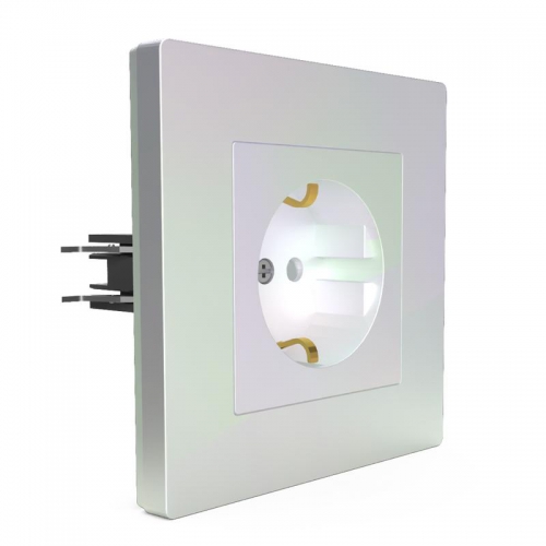 Розетка 1-м СП Pixel 16А IP20 с заземл. защ. шторки в сборе перламутр. TOKOV ELECTRIC TKE-PX-R1FZSF-C04 TKE-PX-R1FZSF-C04