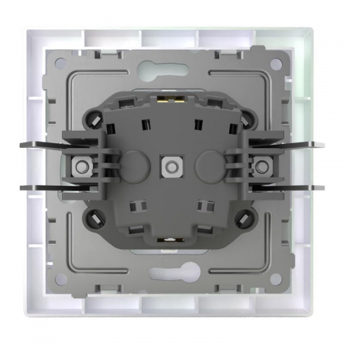 Розетка 1-м СП Pixel 16А IP20 с заземл. защ. шторки в сборе перламутр. TOKOV ELECTRIC TKE-PX-R1FZSF-C04 TKE-PX-R1FZSF-C04