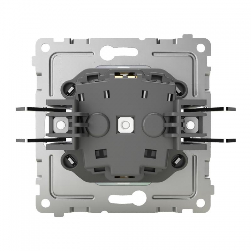 Розетка 1-м СП Pixel 16А IP20 с заземл. защ. шторки с крышкой механизм перламутр. TOKOV ELECTRIC TKE-PX-R1ZSW1-C04 TKE-PX-R1ZSW1-C04