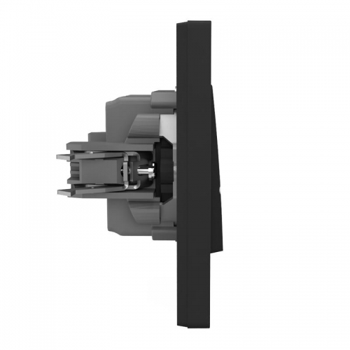 Выключатель 1-кл. СП Pixel 10А IP20 в сборе карбон TOKOV ELECTRIC TKE-PX-V1F-C14 TKE-PX-V1F-C14