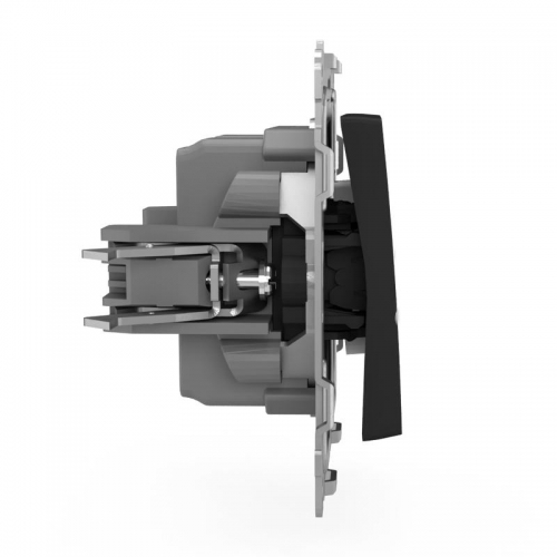 Выключатель 1-кл. СП Pixel 10А IP20 с индикатором механизм карбон TOKOV ELECTRIC TKE-PX-V1I-C14 TKE-PX-V1I-C14