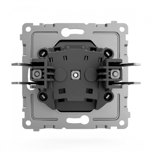 Розетка 1-м СП Pixel 16А IP20 без заземл. механизм карбон TOKOV ELECTRIC TKE-PX-R1-C14 TKE-PX-R1-C14