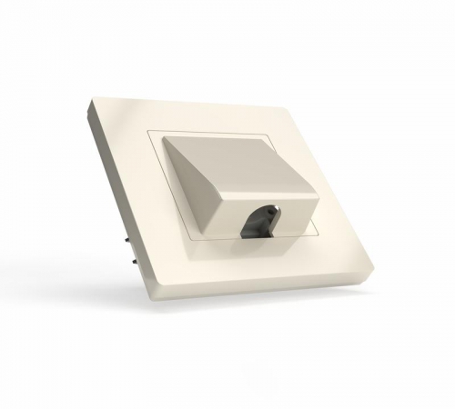 Вывод кабеля СП Pixel IP20 механизм беж. TOKOV ELECTRIC TKE-PX-CP-C02 TKE-PX-CP-C02