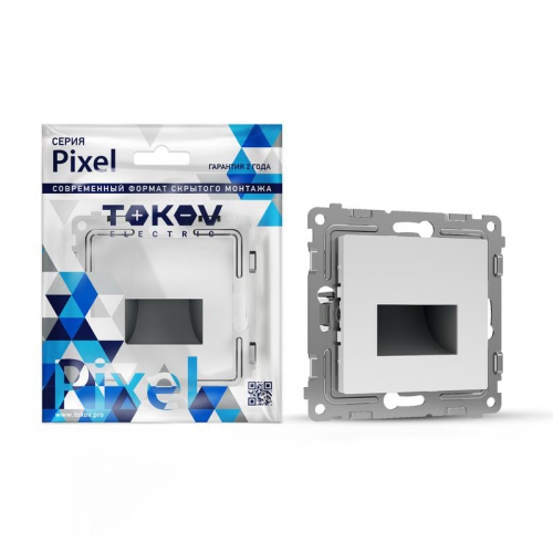 Подсветка светодиодная СП Pixel IP20 механизм бел. TOKOV ELECTRIC TKE-PX-P1RF-C01 TKE-PX-P1RF-C01
