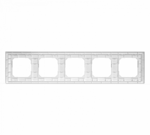 Рамка 5-м Pixel бел. TOKOV ELECTRIC TKE-PX-RM5-C01 TKE-PX-RM5-C01